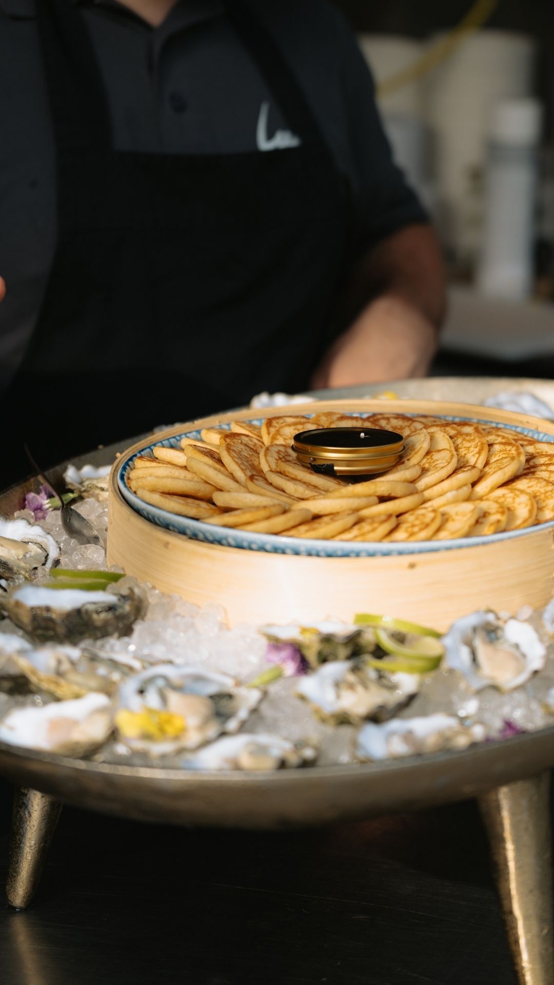 Caviaar en oesters LME
