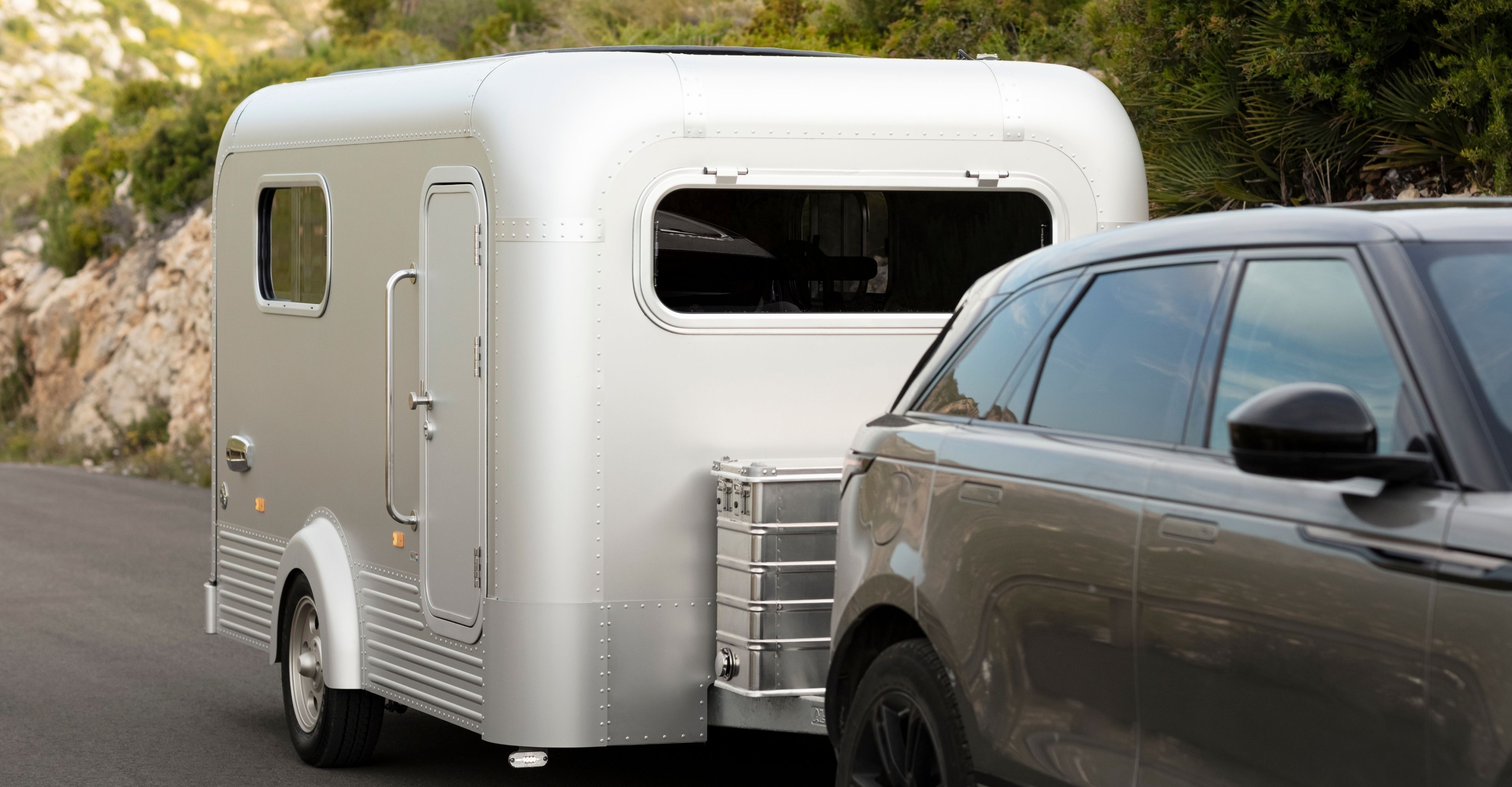 Adventure behind the car