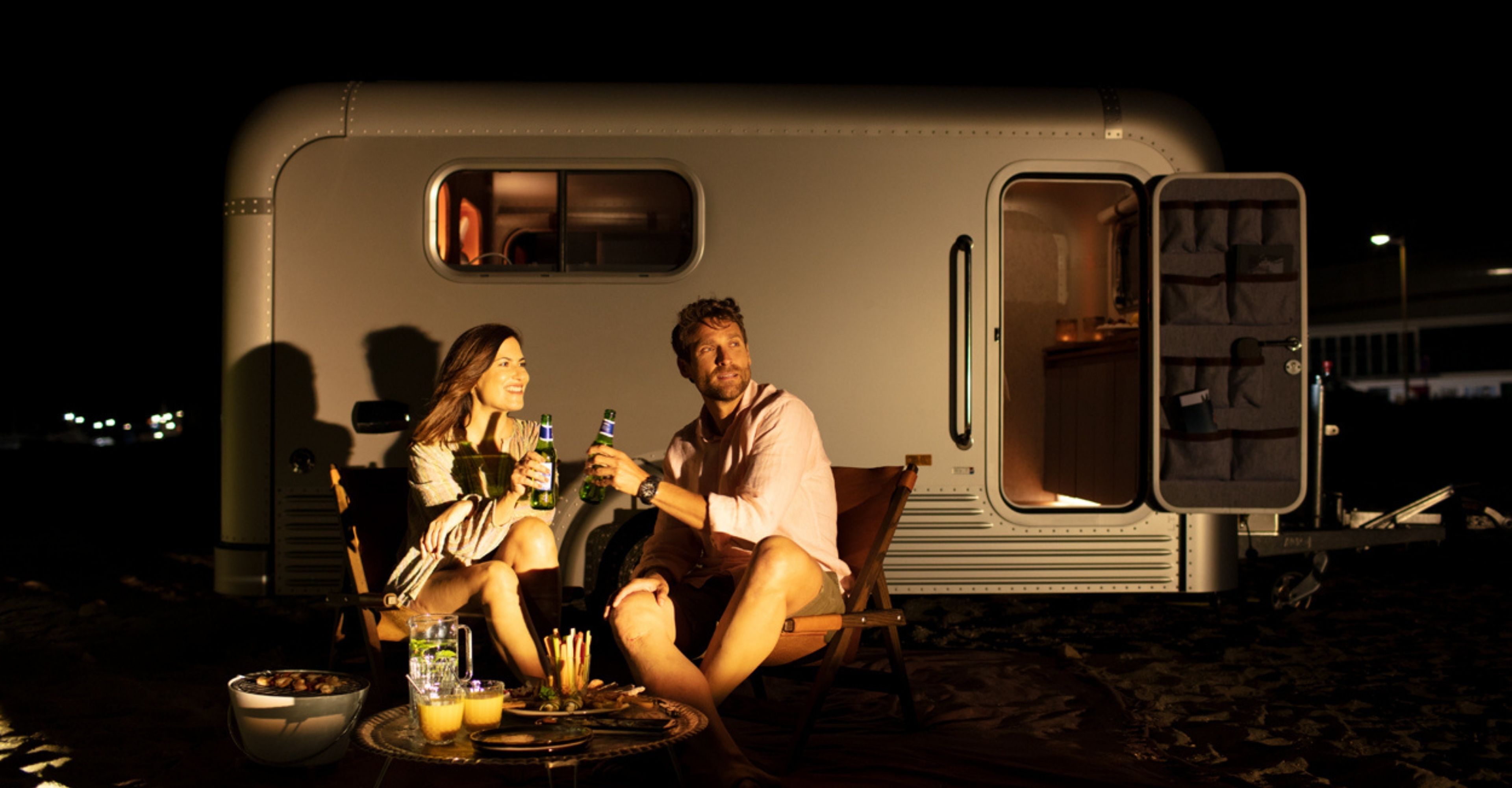 Adventure with people at the beach